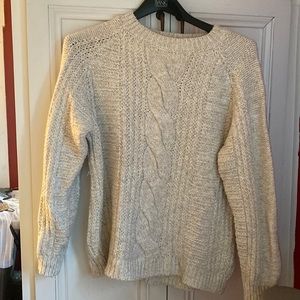 Fat face cream wool sweater